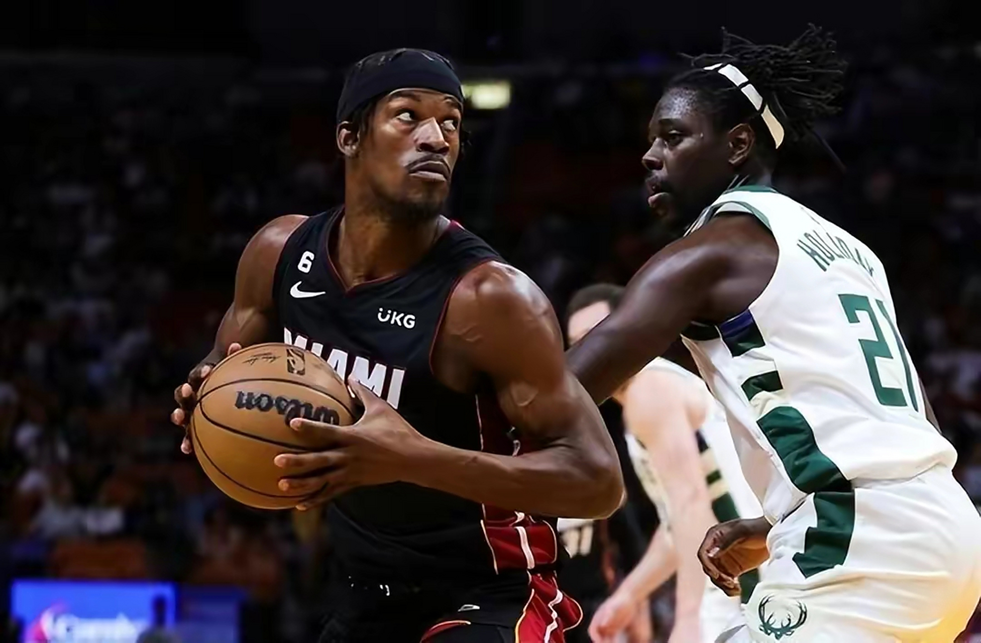 热火击败雄鹿，终结连胜