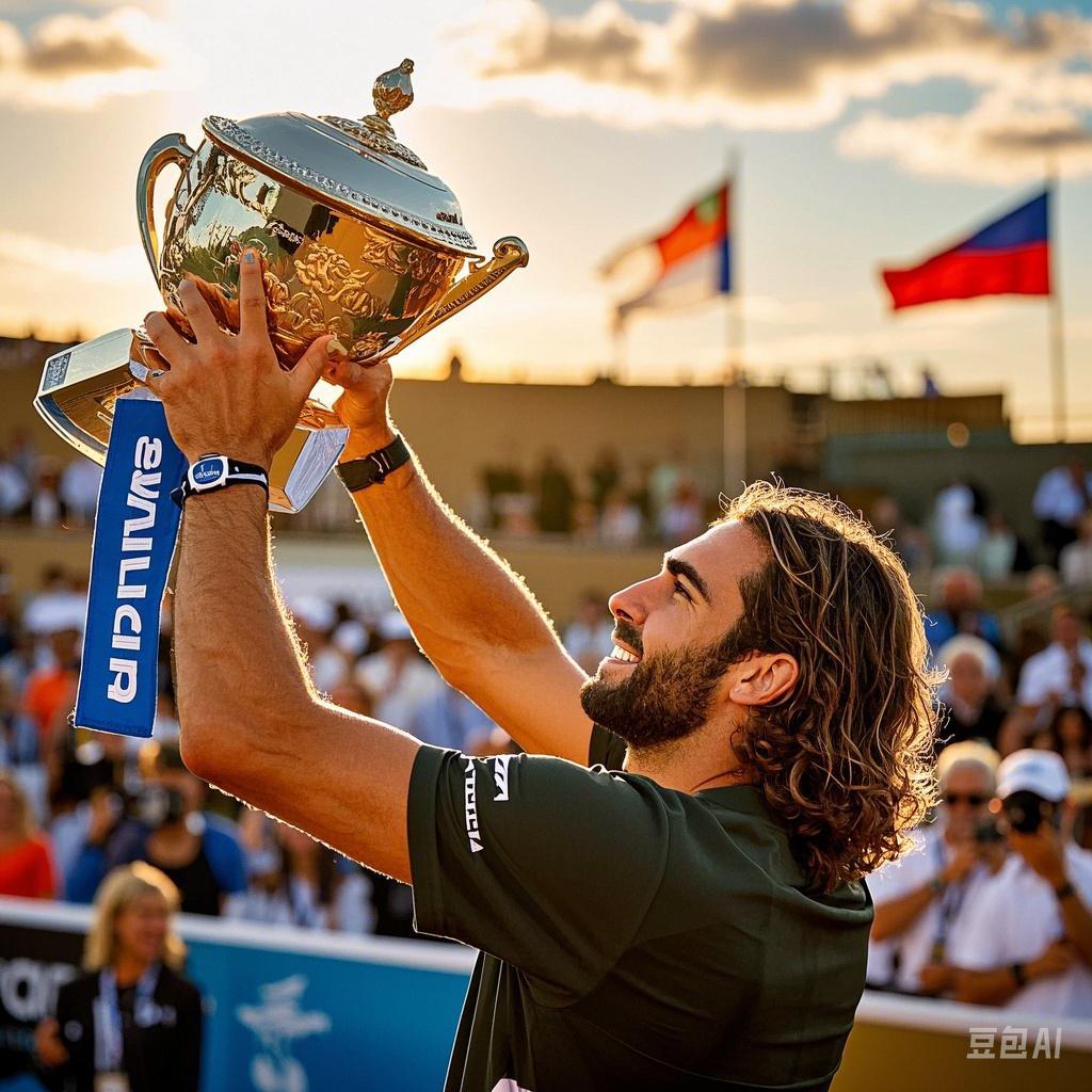 英国网球队完胜德国网球队，西西帕斯制霸全场的简单介绍